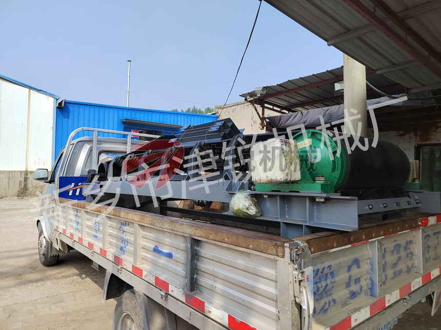 廣西發貨TD75型固定式皮帶機現場實拍-7 廣西發貨TD75型固定式皮帶機現場實拍-7