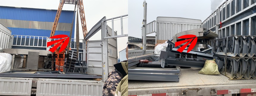 TD75型通用皮帶機配件發貨-3